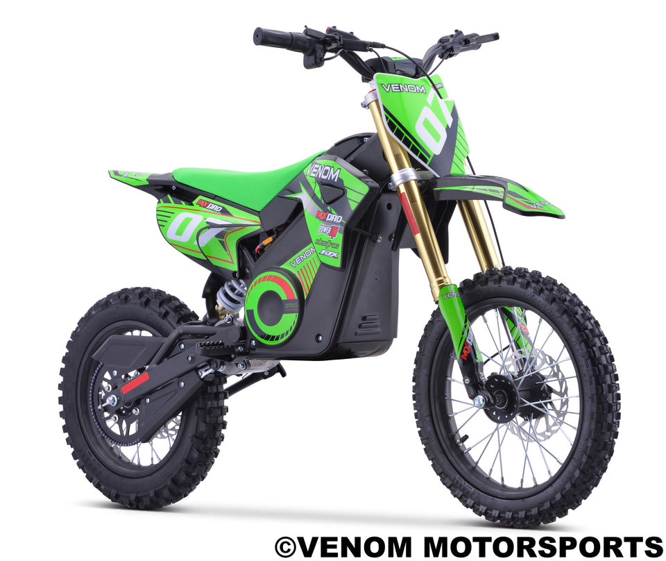 Venom Pro | 1600w Electric Dirt Bike | 48V | Lithium