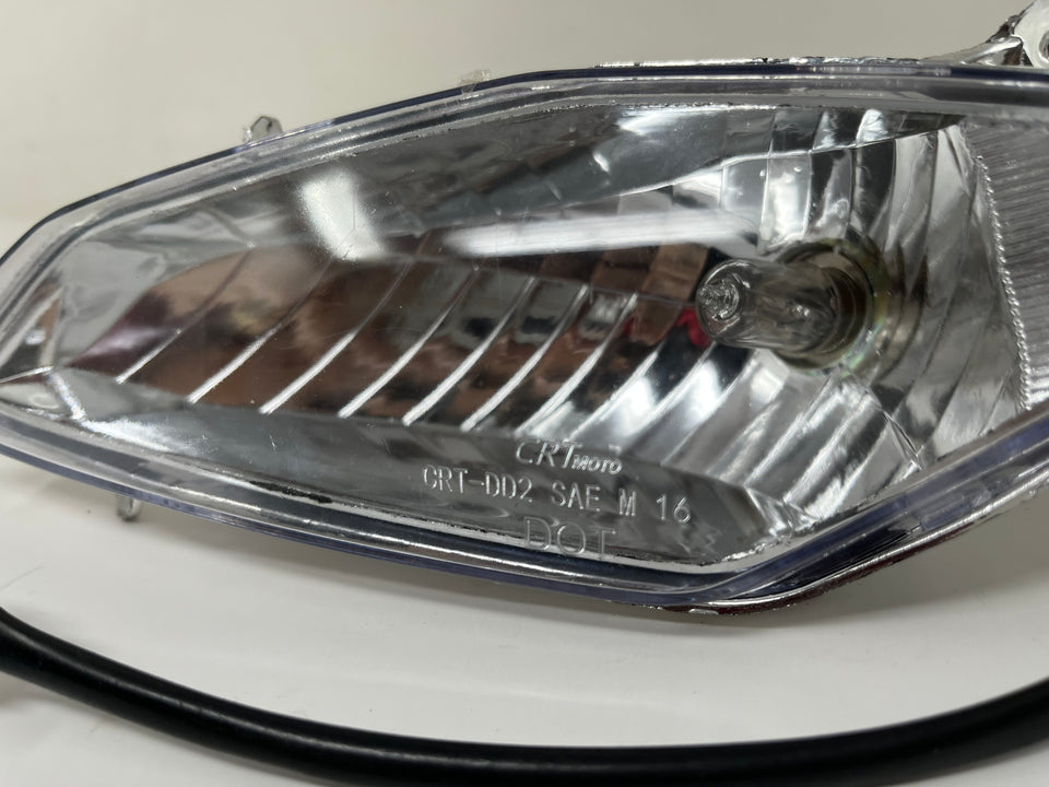 X18 50cc GY6 Motorcycle | Left Headlight (09010051)