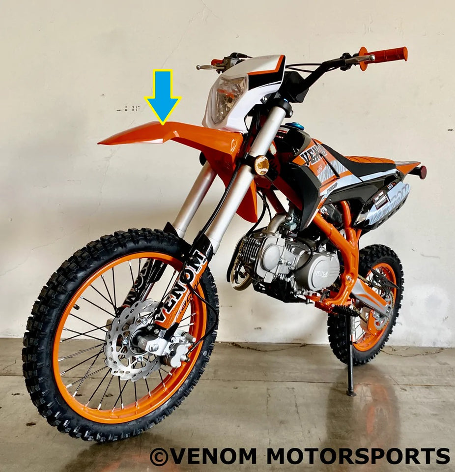 Venom Thunder 125cc Dirt Bike | Front Fender (304015022001)