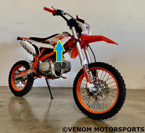 Venom Thunder 125cc Dirt Bike | Front Right Plastic (304003009001)