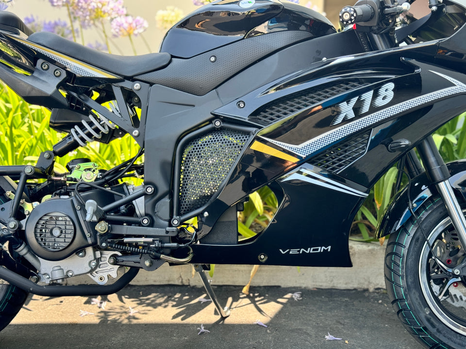 Venom x18 | 50cc Motorcycle | Automatic Transmission