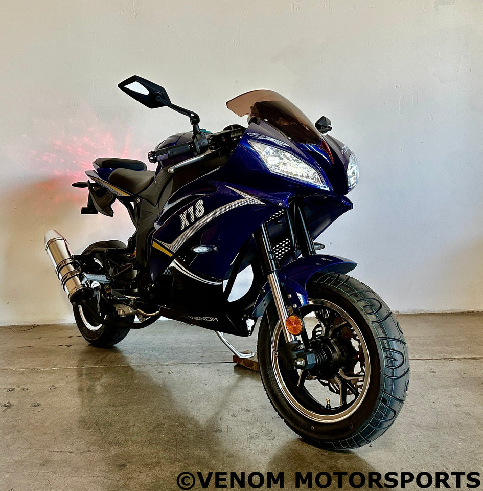 Venom x18 | 50cc Motorcycle | Automatic Transmission