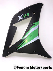 Venom X22 125cc Motorcycle | Right Side Fairing (125001004)