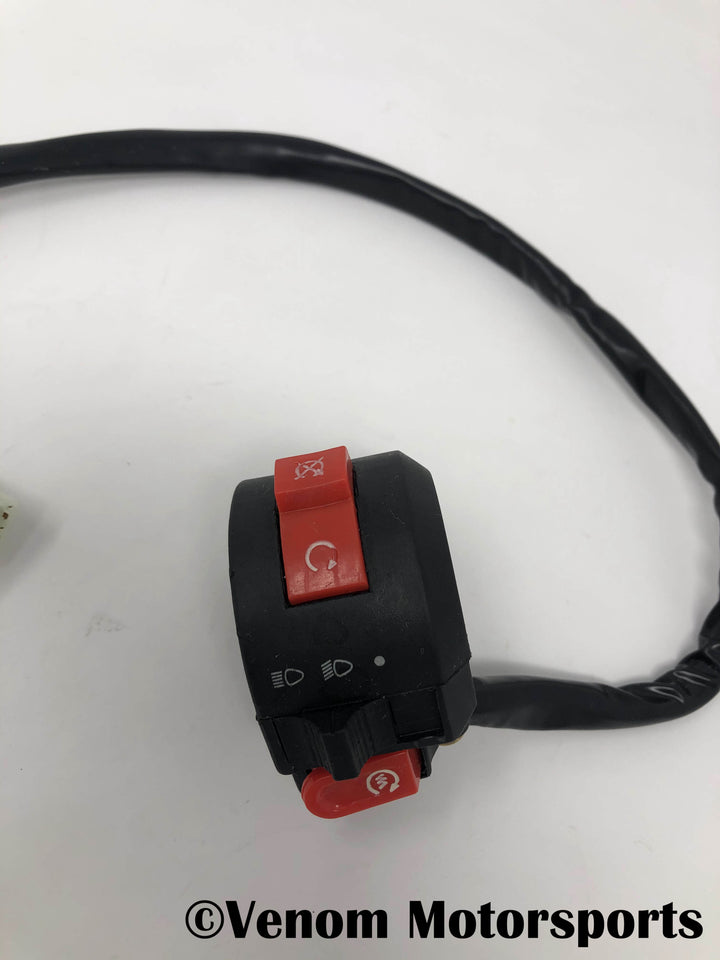 Replacement Electric Start Control Switch | Venom X15