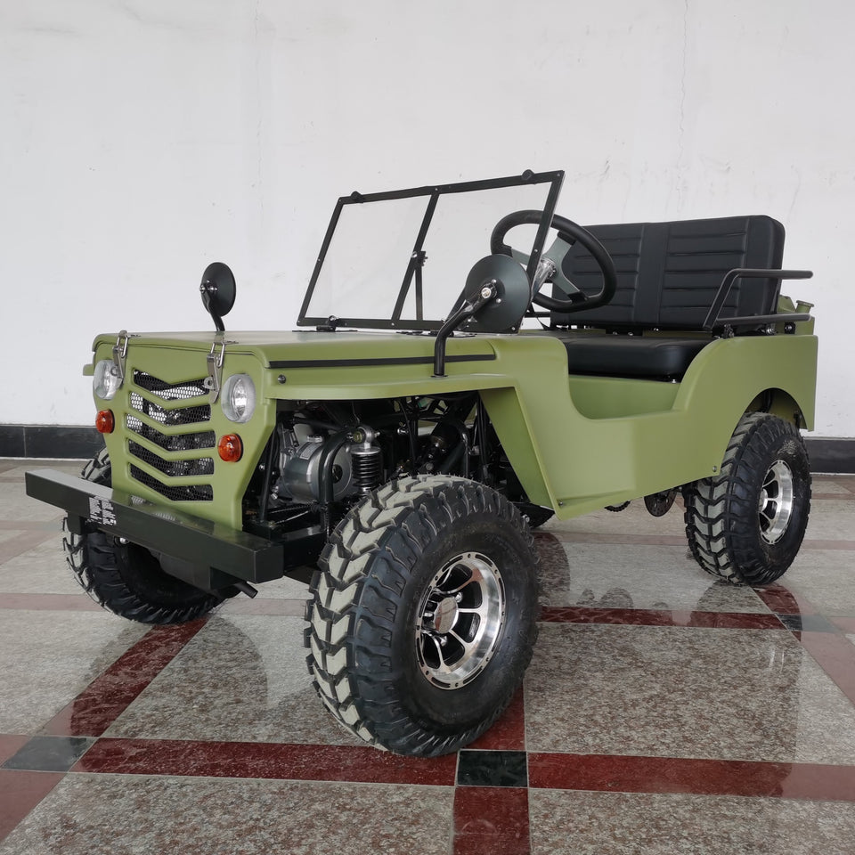 Thunderbird 125cc Mini Jeep | Willys Edition | PAZ125-1 | 3-Speed