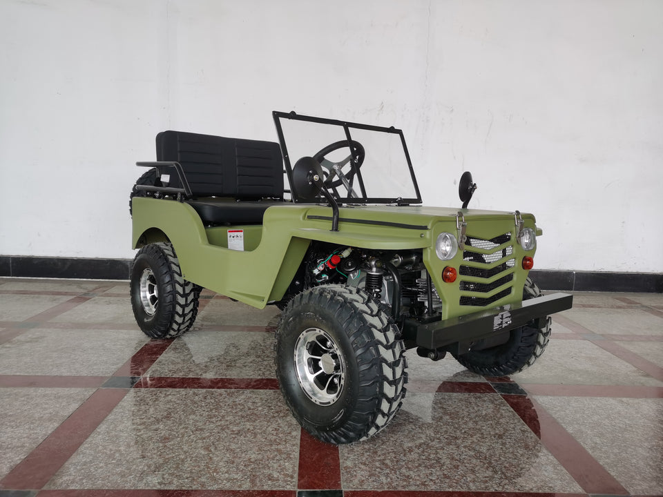 Thunderbird 125cc Mini Jeep | Willys Edition | PAZ125-1 | 3-Speed