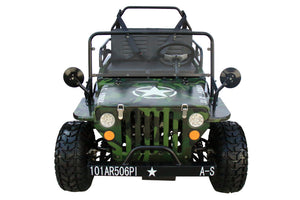 Venom 125cc Mini Jeep | Willys Edition | 3-Speed | Off Road