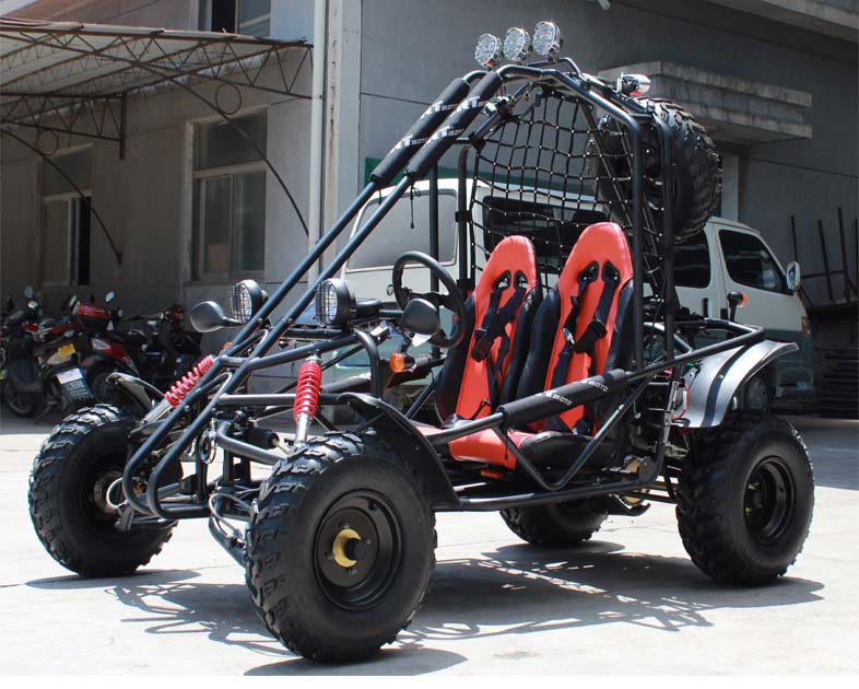 200cc Venom Spider Go-Kart | 2 Seater | Automatic + Reverse