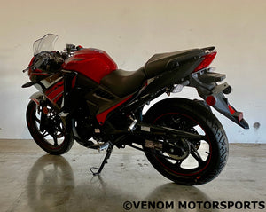 Lifan KPR200 red rear view