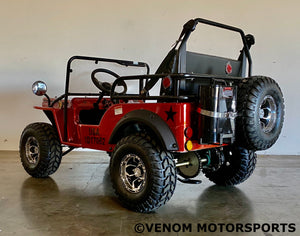 Venom 125cc Mini Jeep | Willys Edition | 3-Speed | Off Road