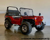 Venom 125cc Mini Jeep | Willys Edition | 3-Speed | Off Road