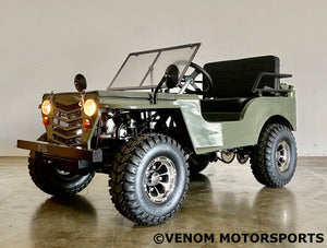 Thunderbird 125cc Mini Jeep | Willys Edition | PAZ125-1 | 3-Speed