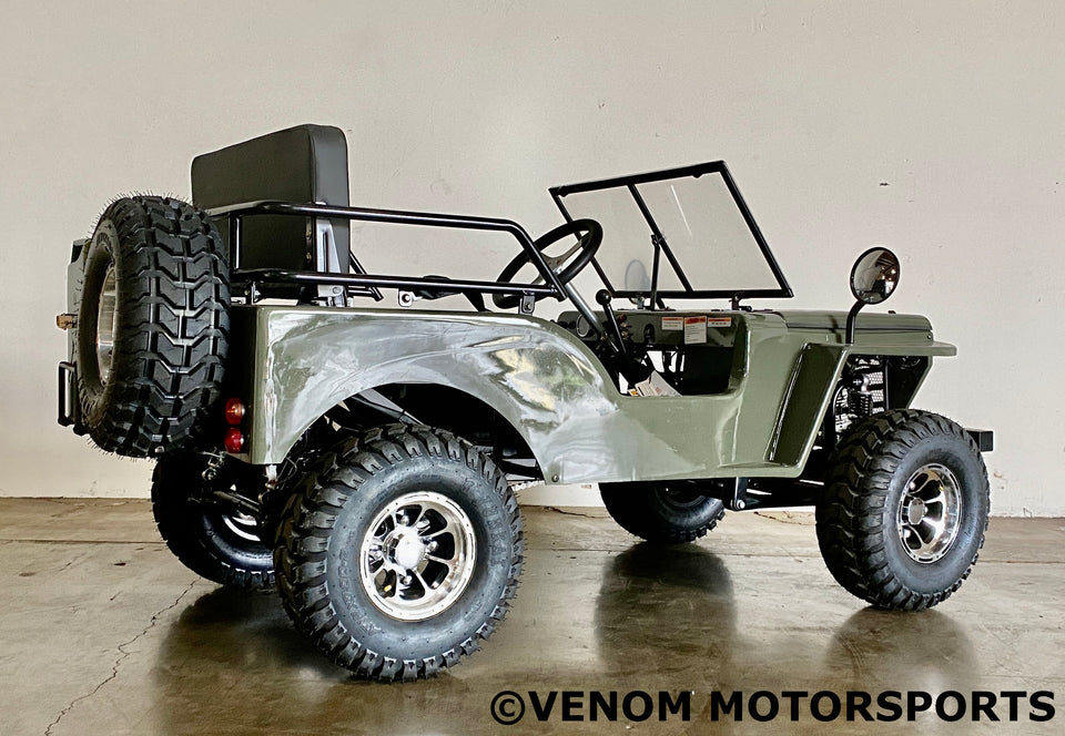 Thunderbird 125cc Mini Jeep | Willys Edition | PAZ125-1 | 3-Speed