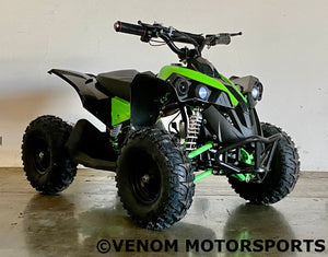 Venom Renegade Electric Mini ATV | 500W | Brushless | Rear Shaft Drive | 36V