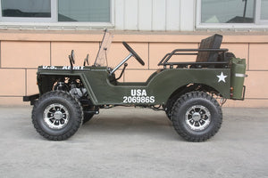 Thunderbird 125cc Mini Jeep | Willys Edition | PAZ125-1 | 3-Speed