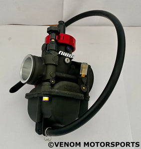 NIBBI Racing Carburetor + Intake + NIBBI Air Filter | 125cc-150cc Motorcycles