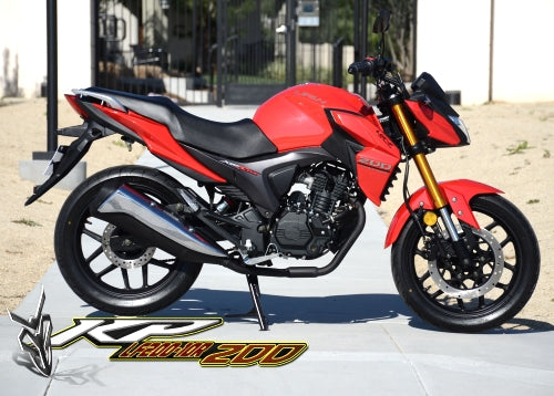 Venom KP200 | 200cc Motorcycle | Fuel-Injected | 6 Speed