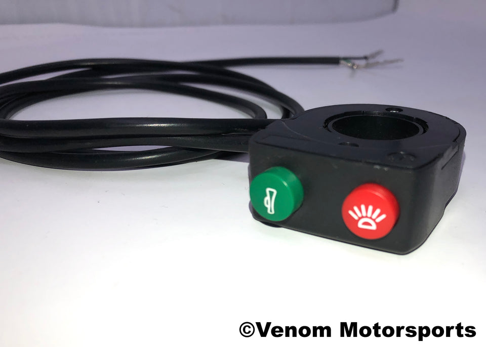 Replacement Left Side Control Switch | Venom 1500W ATV