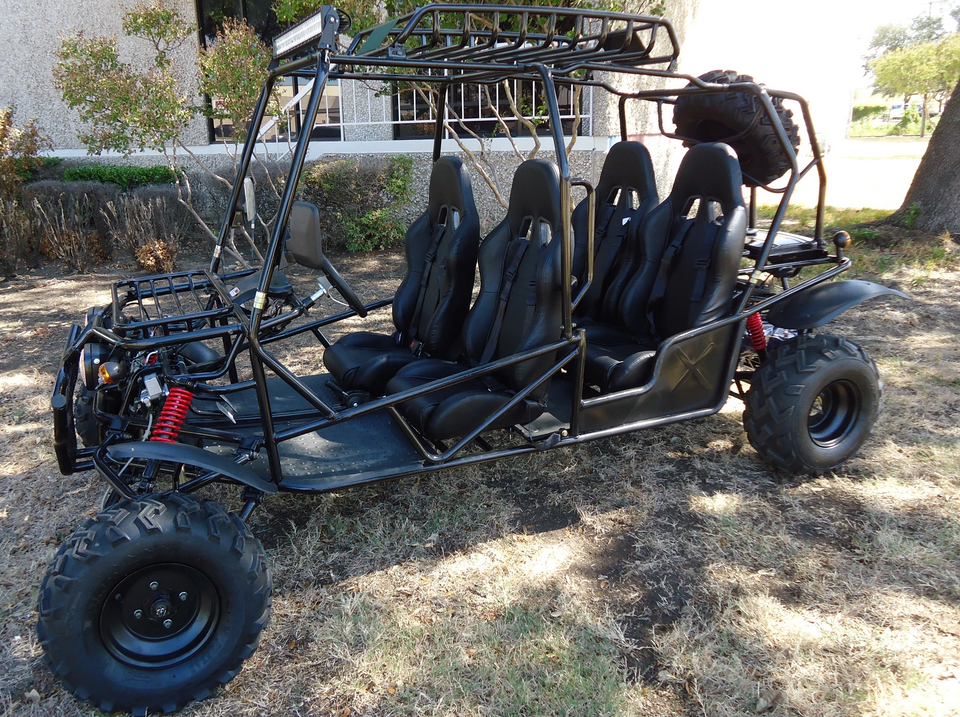 200cc Venom Go-Kart | 4 Seater | Automatic Transmission + Reverse