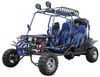 200cc Venom Hummer Go-Kart | 4 Seater | Automatic | Chrome Wheels