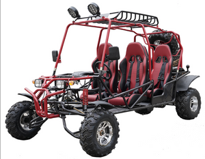 200cc Venom Hummer Go-Kart | 4 Seater | Automatic | Chrome Wheels