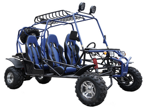 200cc Venom Hummer Go-Kart | 4 Seater | Automatic | Chrome Wheels