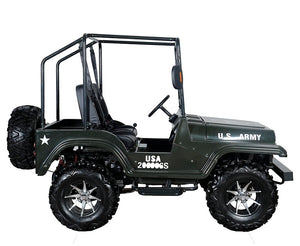 Venom 200cc Full-Size Mini Jeep | Willys Edition | Fuel-Injected | Automatic