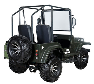 Venom 200cc Full-Size Mini Jeep | Willys Edition | Fuel-Injected | Automatic