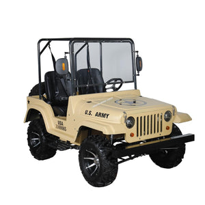 Venom 200cc Full-Size Mini Jeep | Willys Edition | Fuel-Injected | Automatic